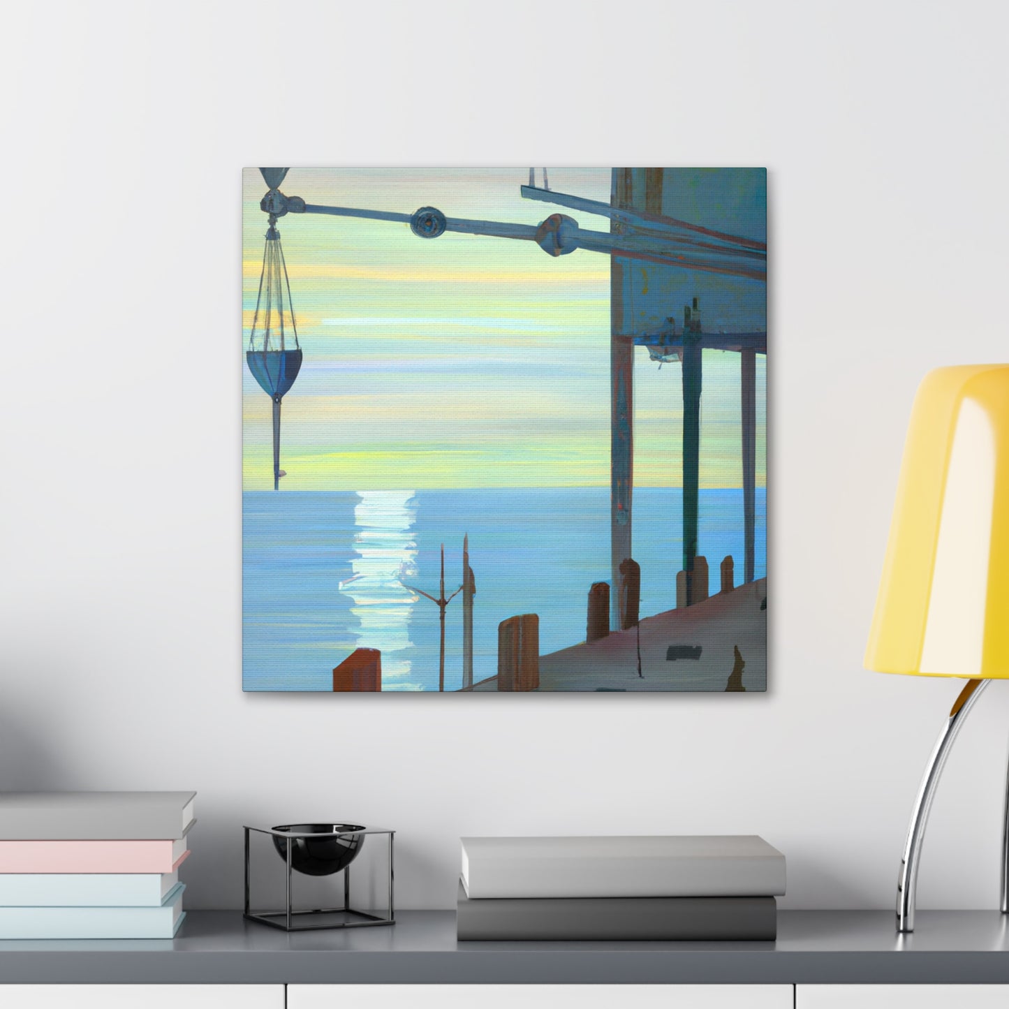 "Harbor of Dreamscapes" - Canvas