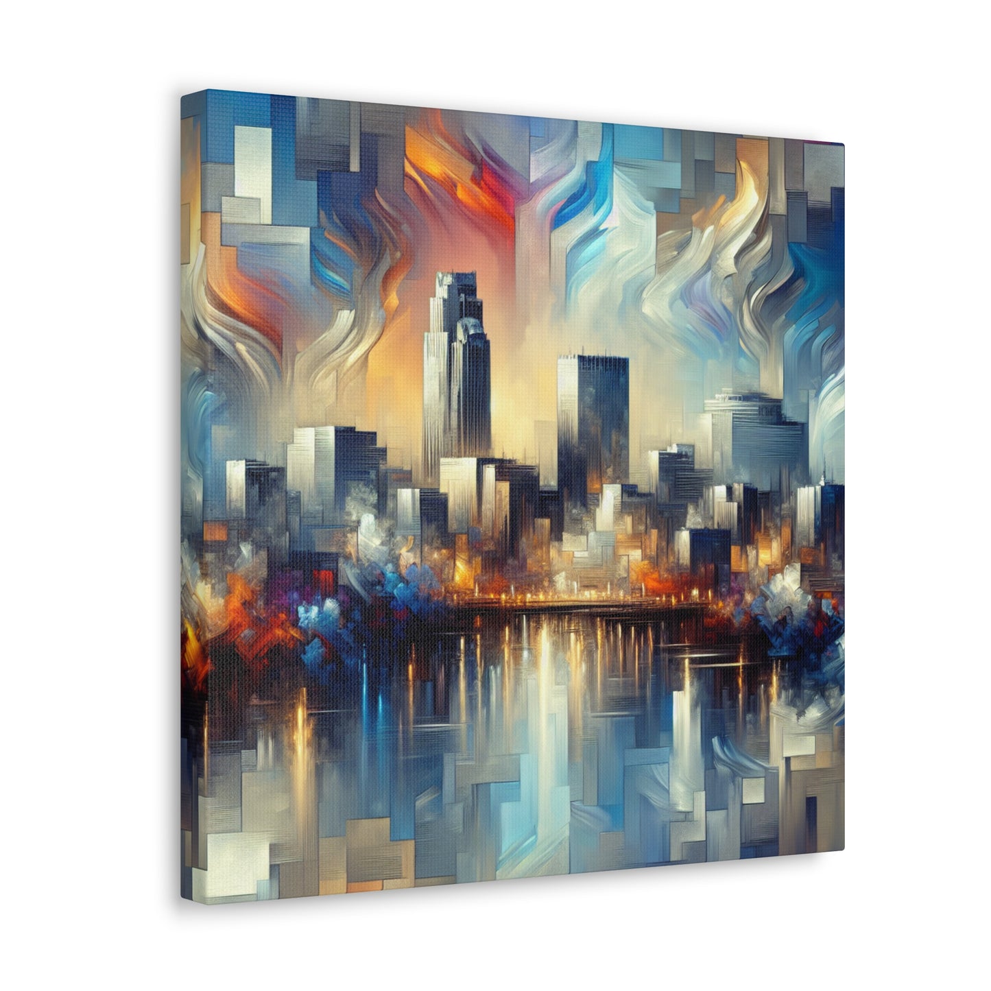 Vibrant Heartland Dreams - Canvas