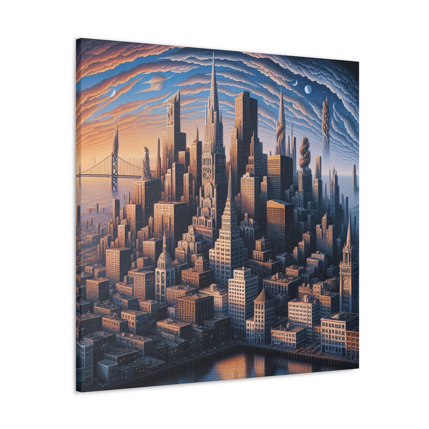 "Captivating Visions of San Francisco" - Canvas