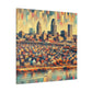 "Vibrant Hues of Omaha" - Canvas