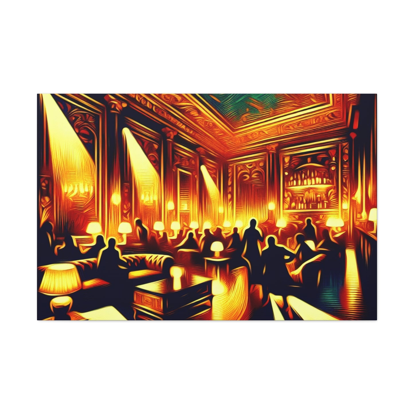 Illustrious Lounge of Nobility - Canvas