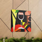 A Toast to Wine - Canvas