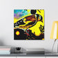 American Goldfinch Abstraction - Canvas