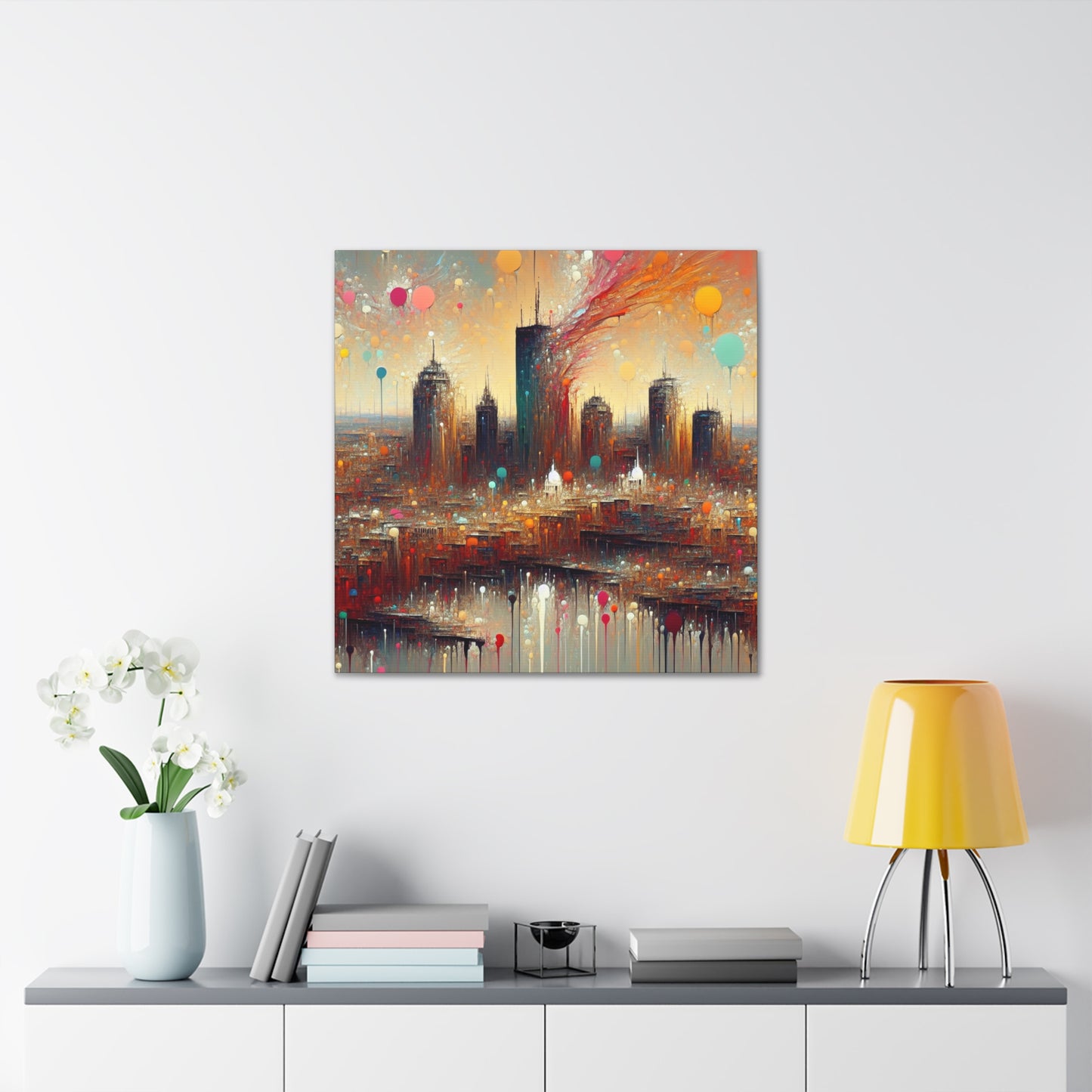 "Emerald City Sunrise" - Canvas