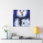 Snowman in Winterland - Canvas