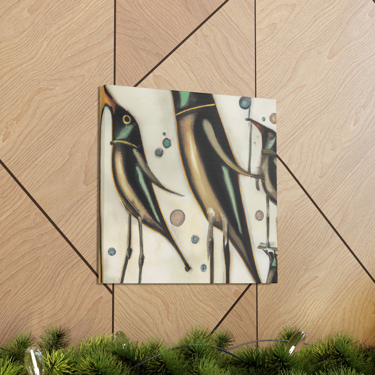 Starling in Surrealism - Canvas