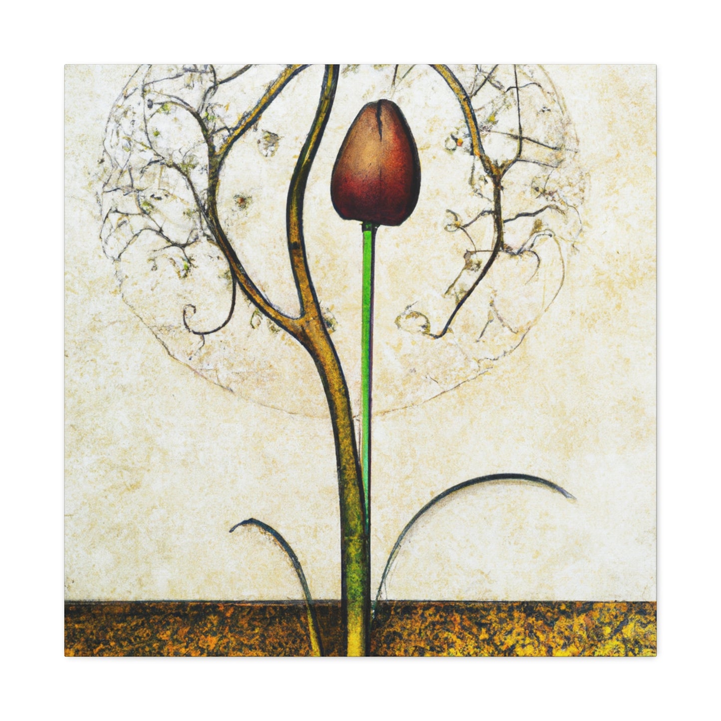 Tulip Garden Paradise - Canvas