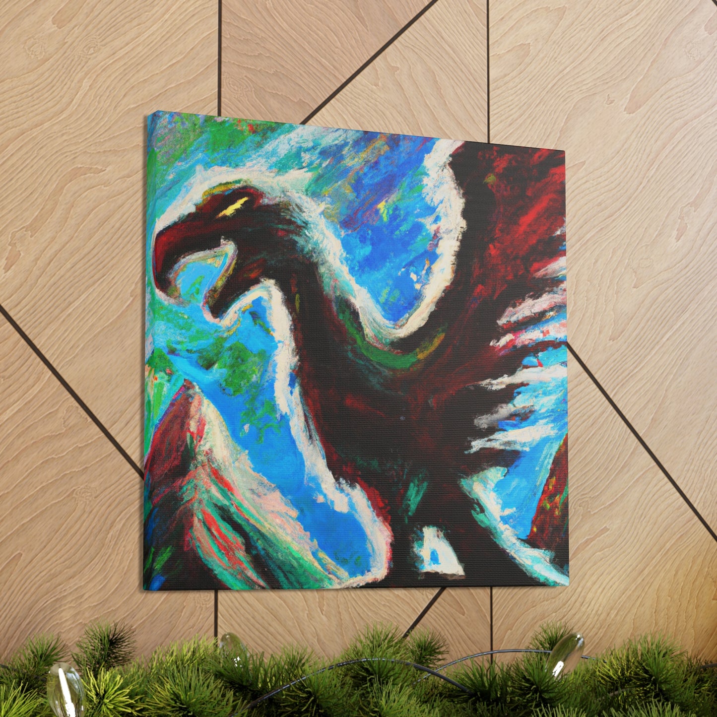 "Condor in Flight Below" - Canvas