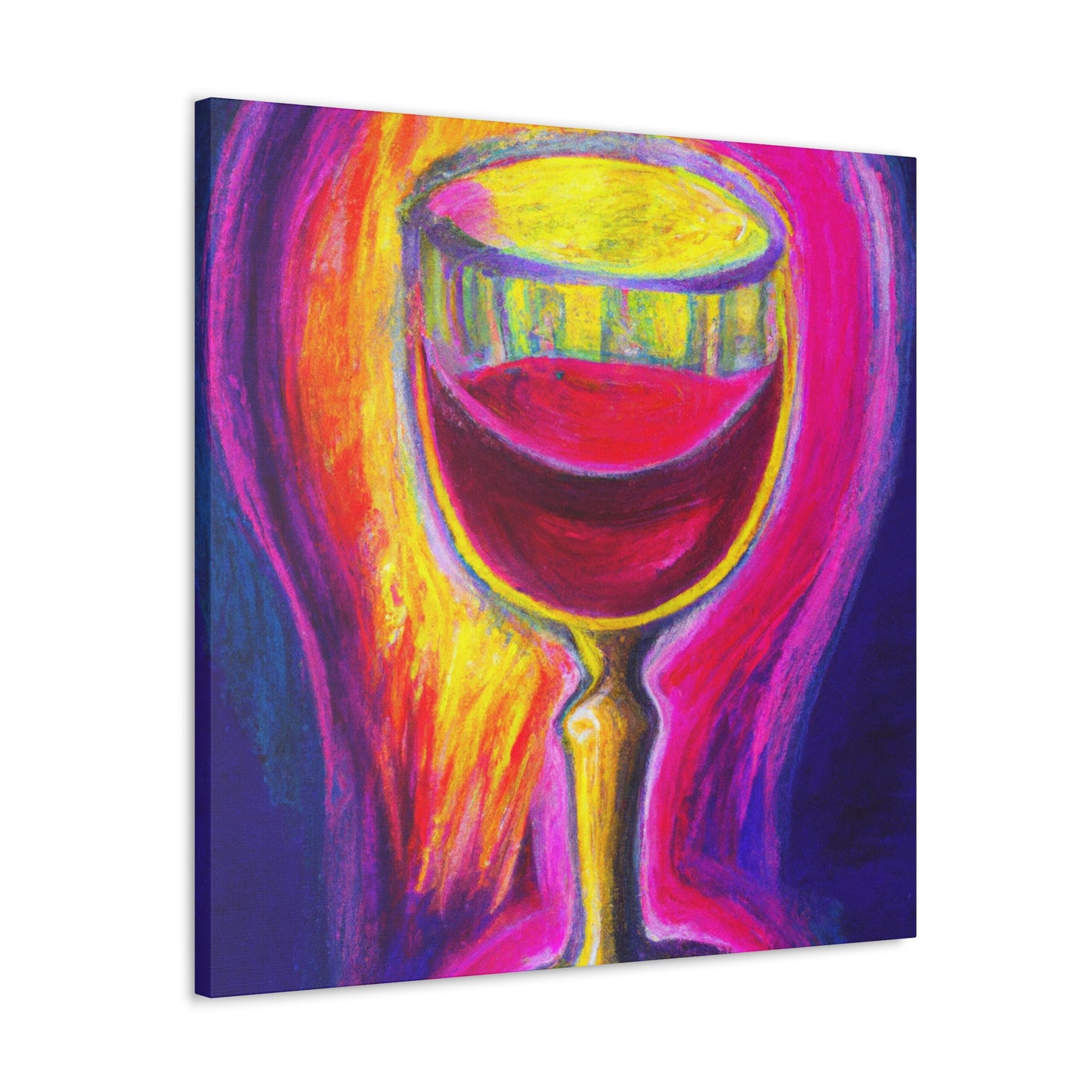 Still Life of Wine - Canvas