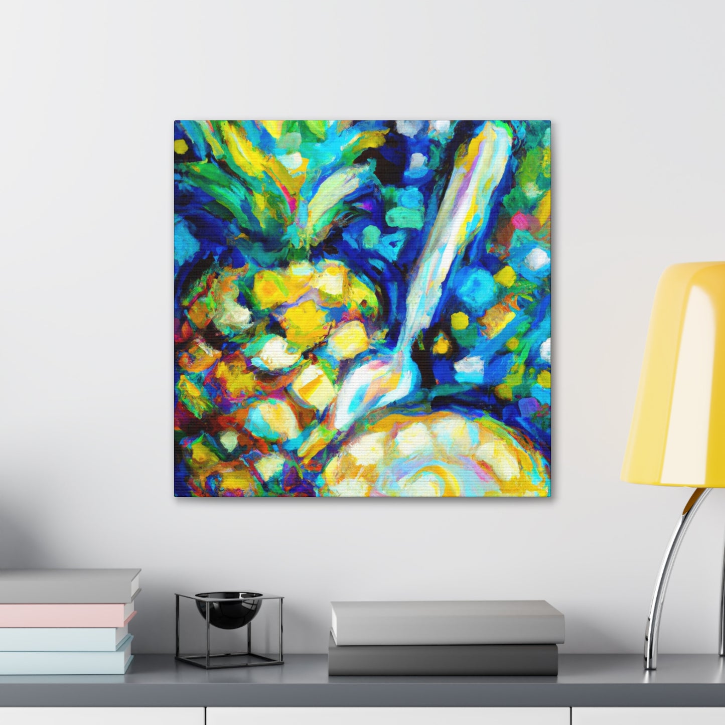 "Fauvist Pineapple Passion" - Canvas