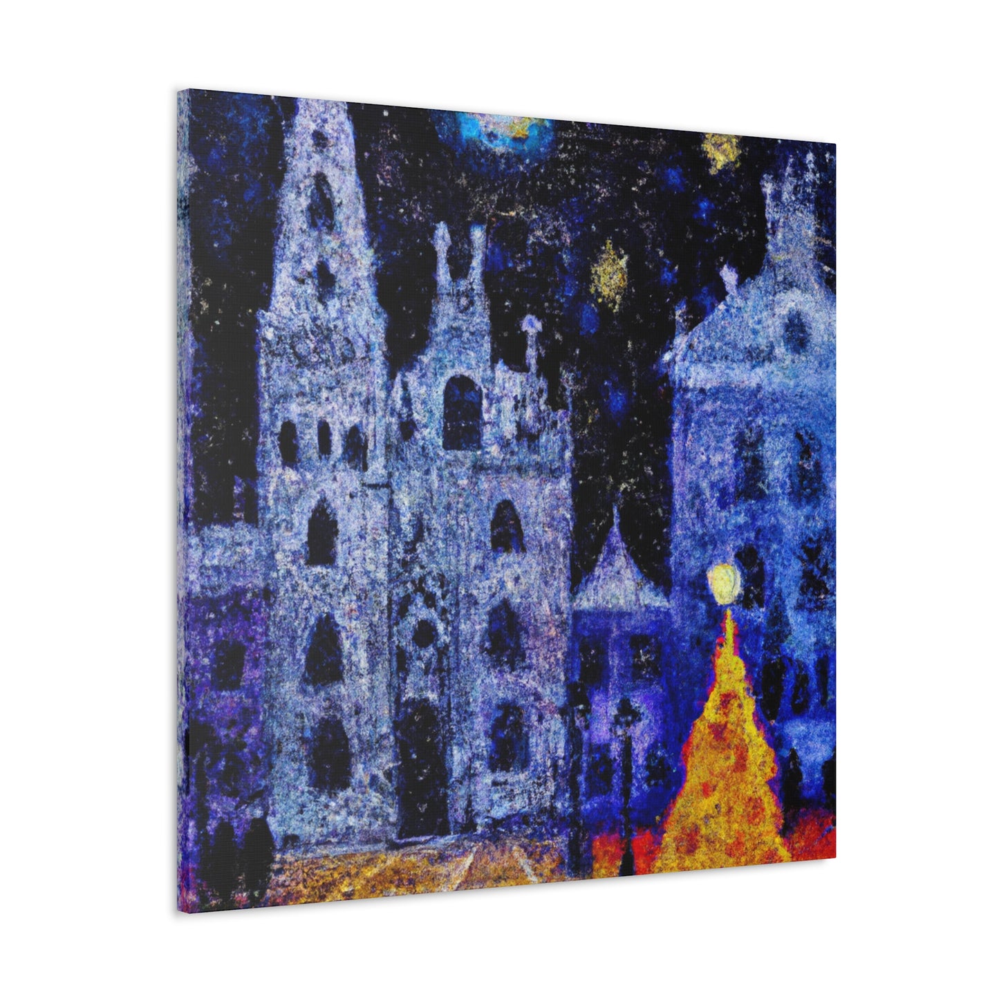 City Square Mosaic - Canvas