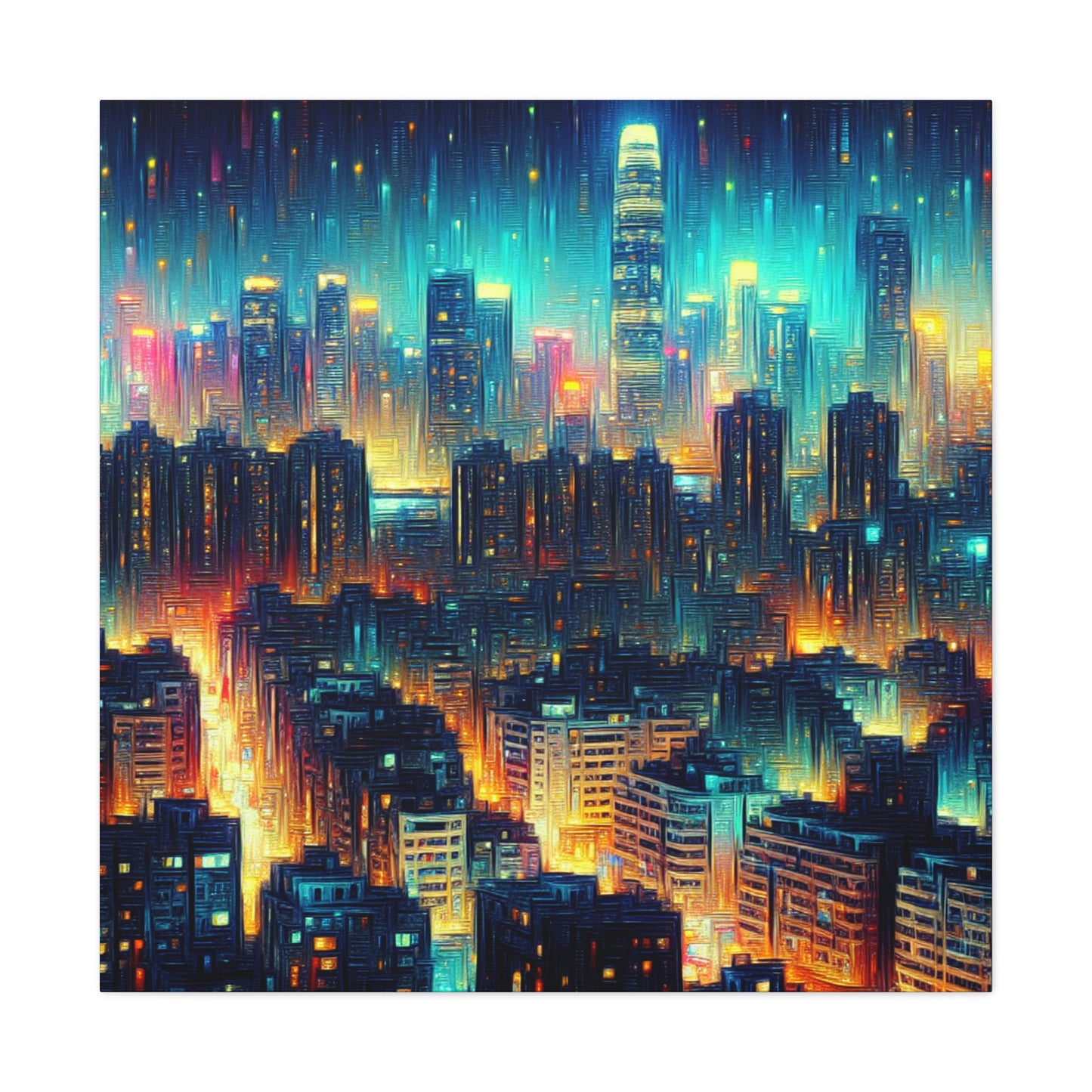 Nocturnal Urban Visions - Canvas