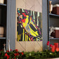 "American Goldfinch Flight" - Canvas