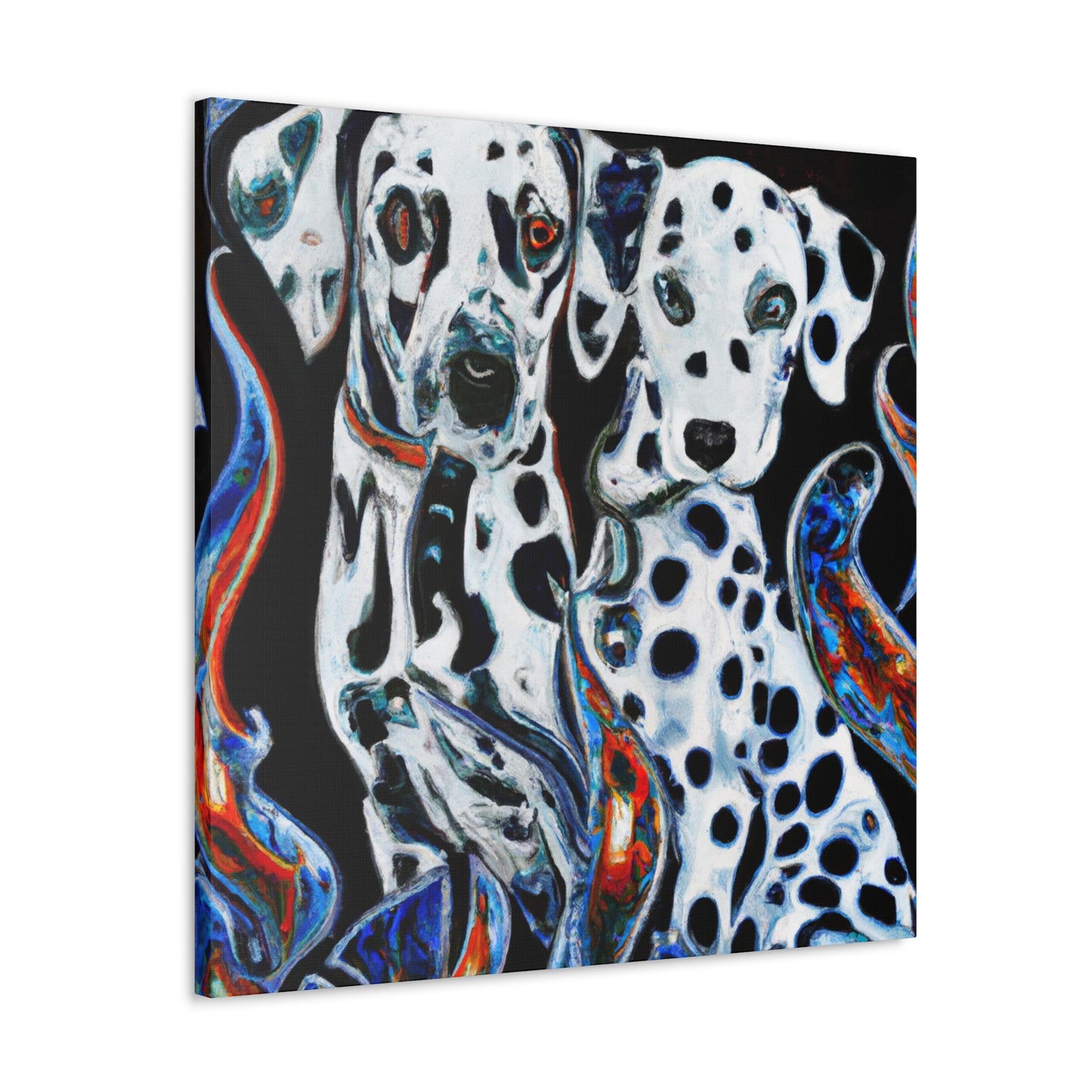 Dalmatian in Art Nouveau - Canvas