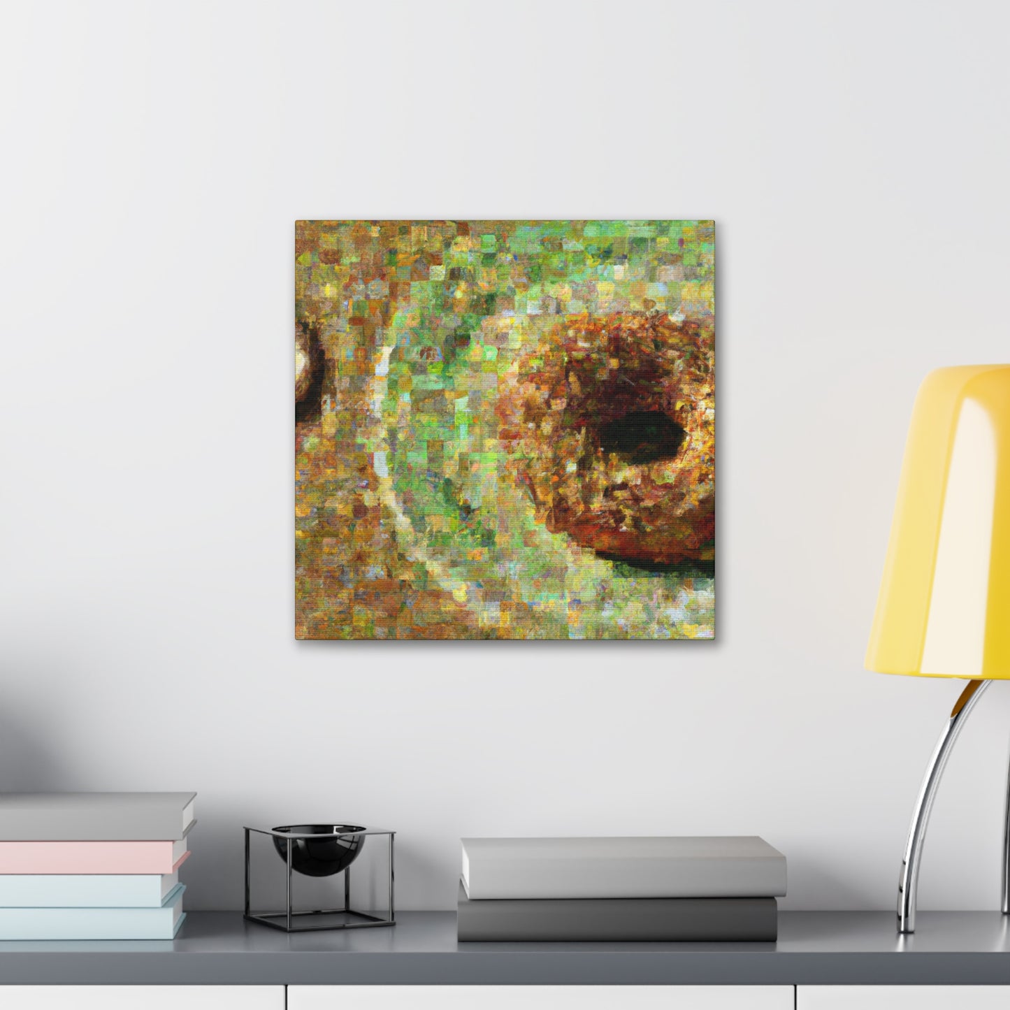 "The Doughnut Impressionist" - Canvas