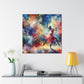 Rhythmic Twirls of Grace - Canvas