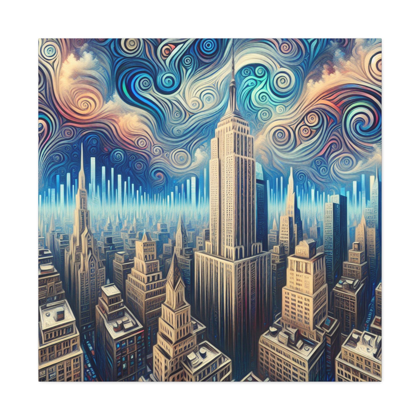 Urban Dreamscape Eternity - Canvas