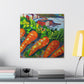 Carrots in Impressionism - Canvas