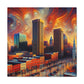 "Charm City Kaleidoscope" - Canvas