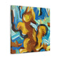 Squirrel Amidst Chaos - Canvas