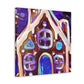 Gingerbread Home Dreaming - Canvas