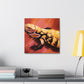 Gila Monster Reflection - Canvas