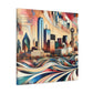 "Dallas Symphony of Contrasts" - Canvas