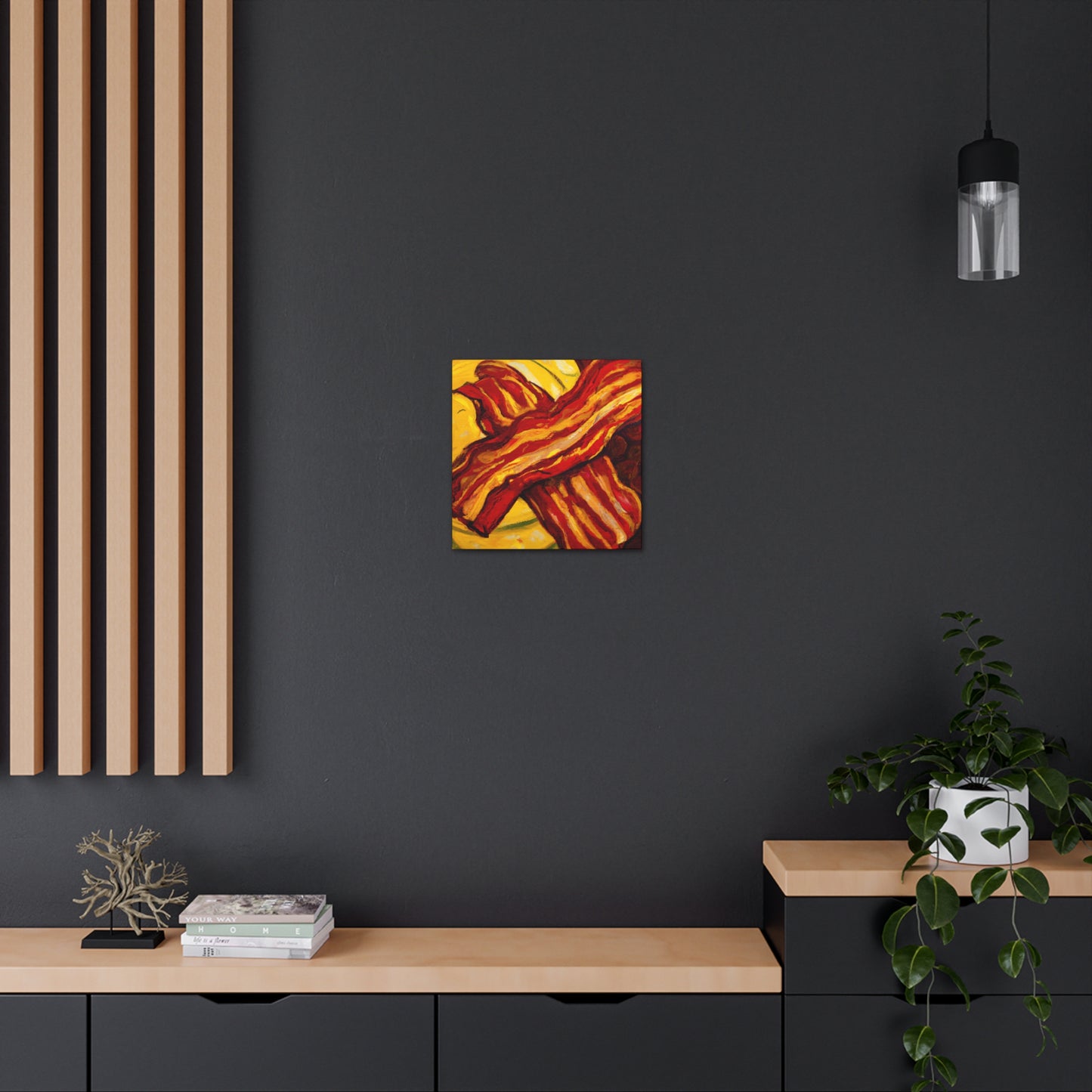 Bacon After Banquet - Canvas