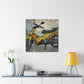 "Motorcycle Cruiser Dreamscape" - Canvas