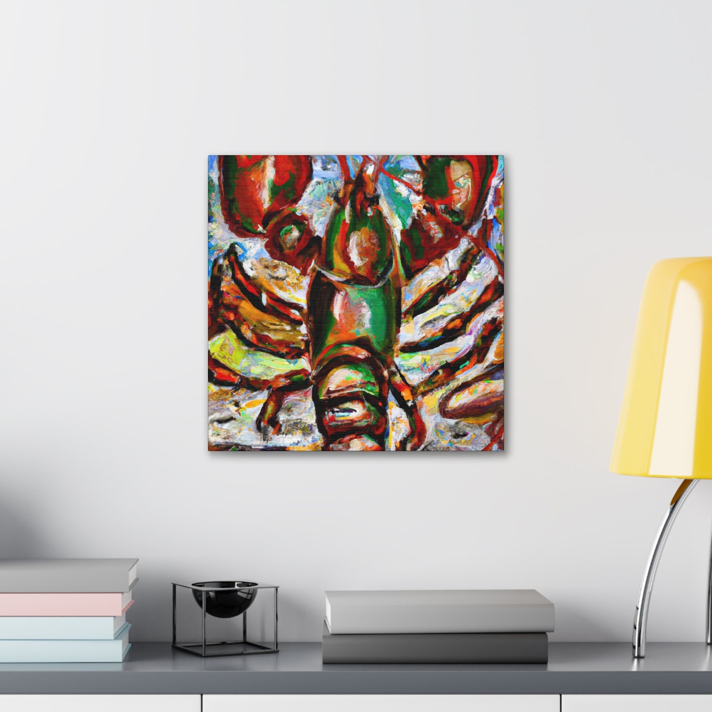 "Lobster in Impressionism" - Canvas