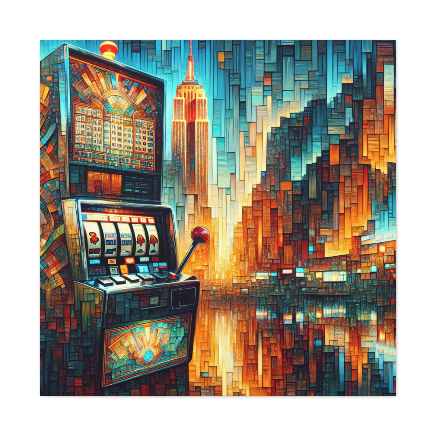 Chasing Jackpot Serenity - Canvas