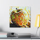 "Apple in Post-Impressionism" - Canvas