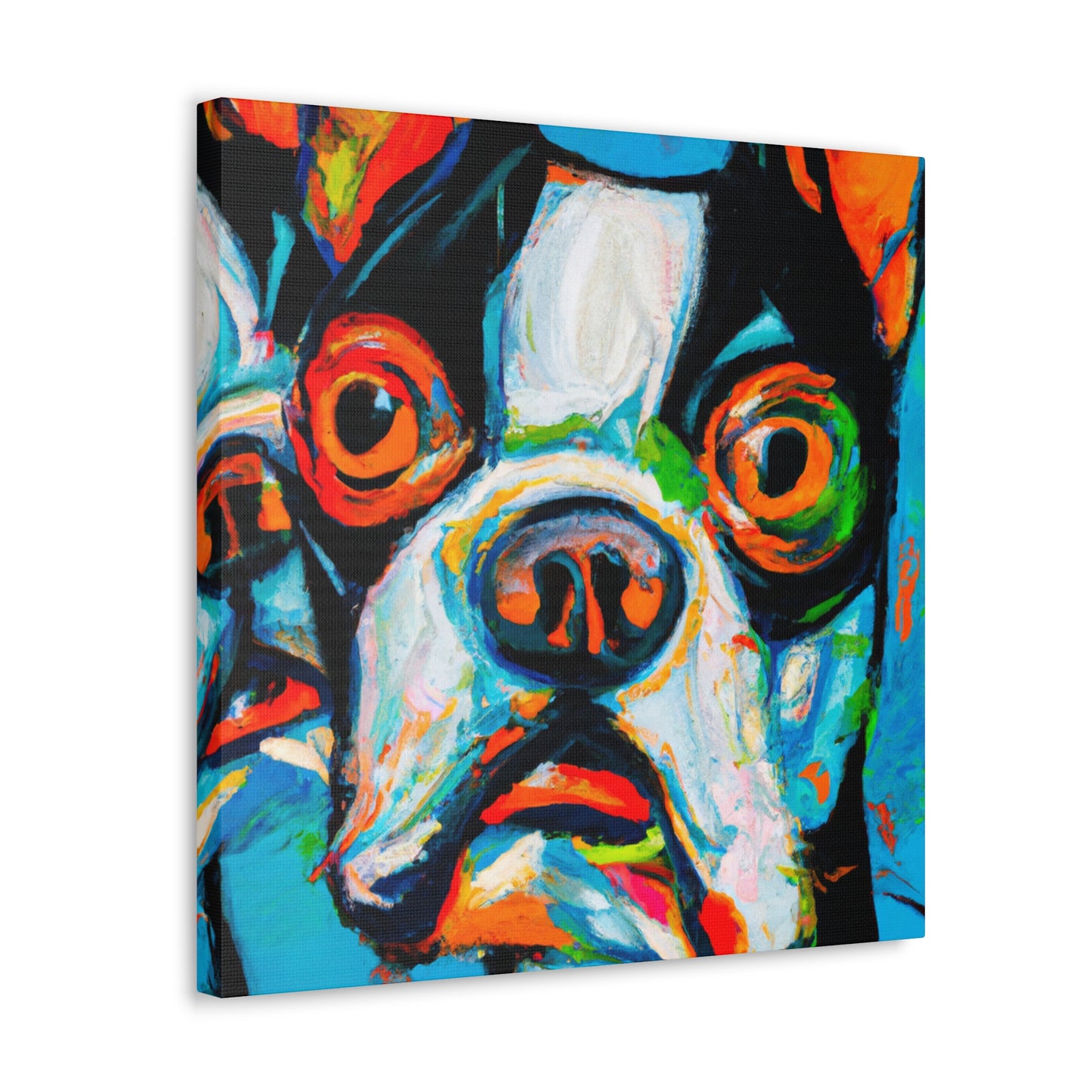 Boston Terrier Dreamscape - Canvas