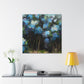 Hydrangea's Dramatic Bloom - Canvas