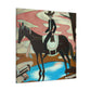 Stagecoach in Abstraction - Canvas