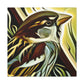 House Sparrow in Bloom - Canvas