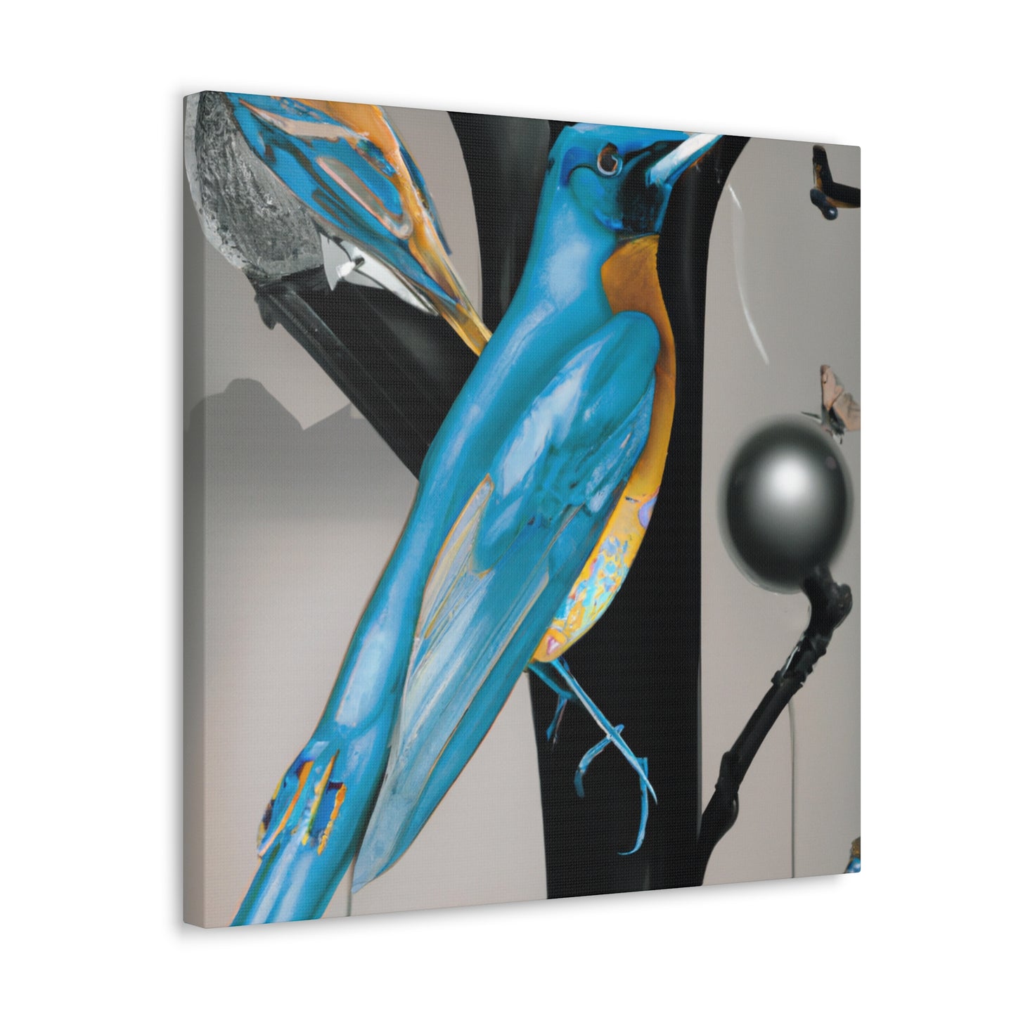 "Bluebird of Surrealism" - Canvas