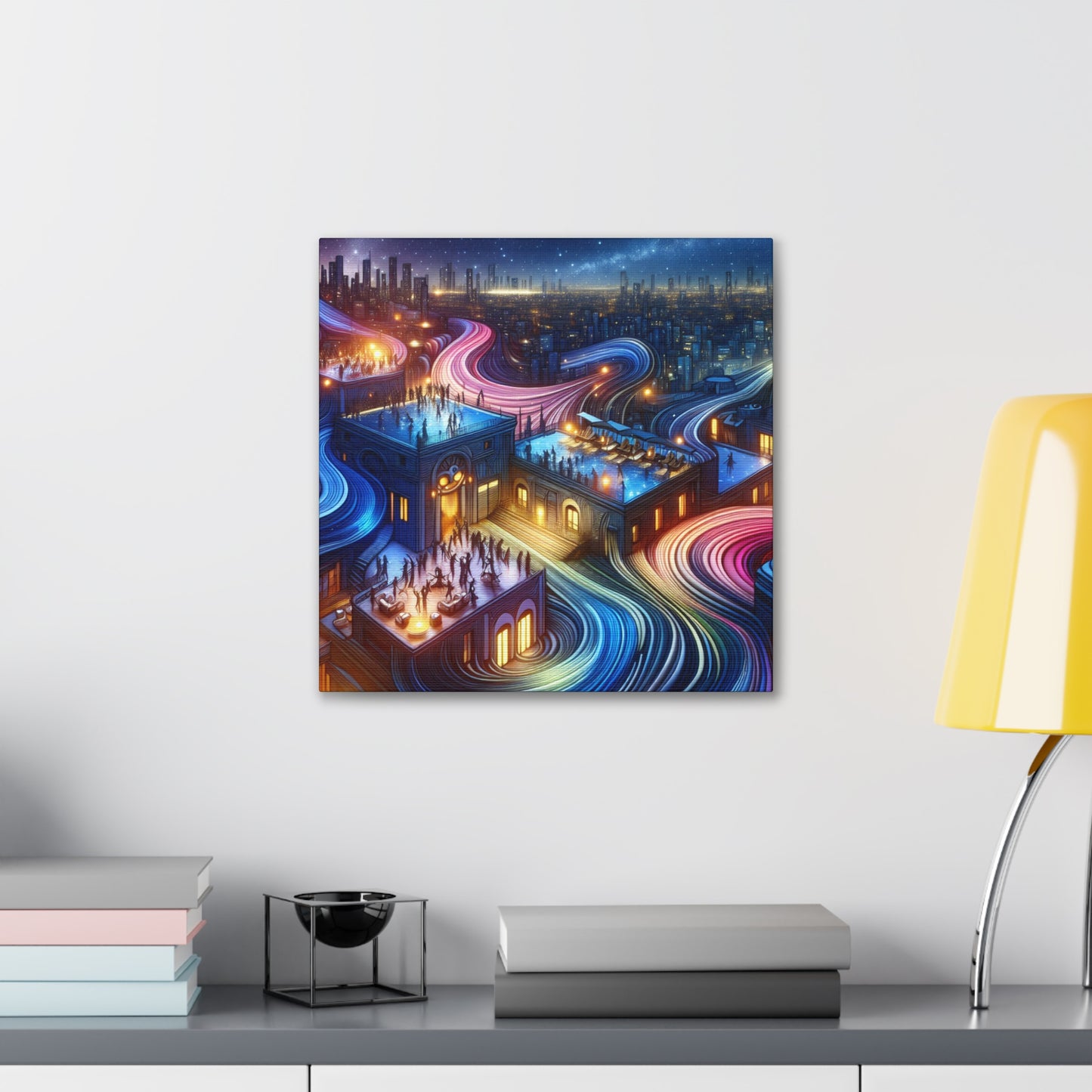 "Endless Midnight Soirée" - Canvas