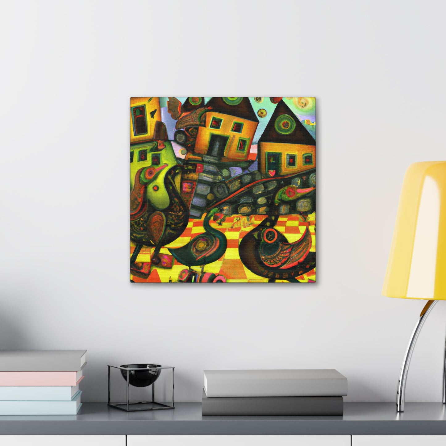 Duck in a Dream - Canvas