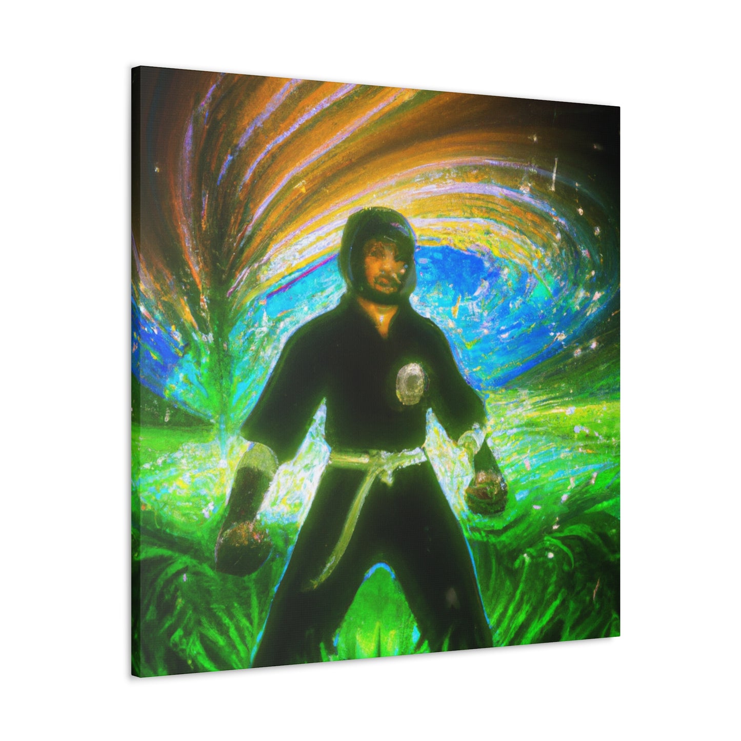 Kung Fu Warrior Dance - Canvas