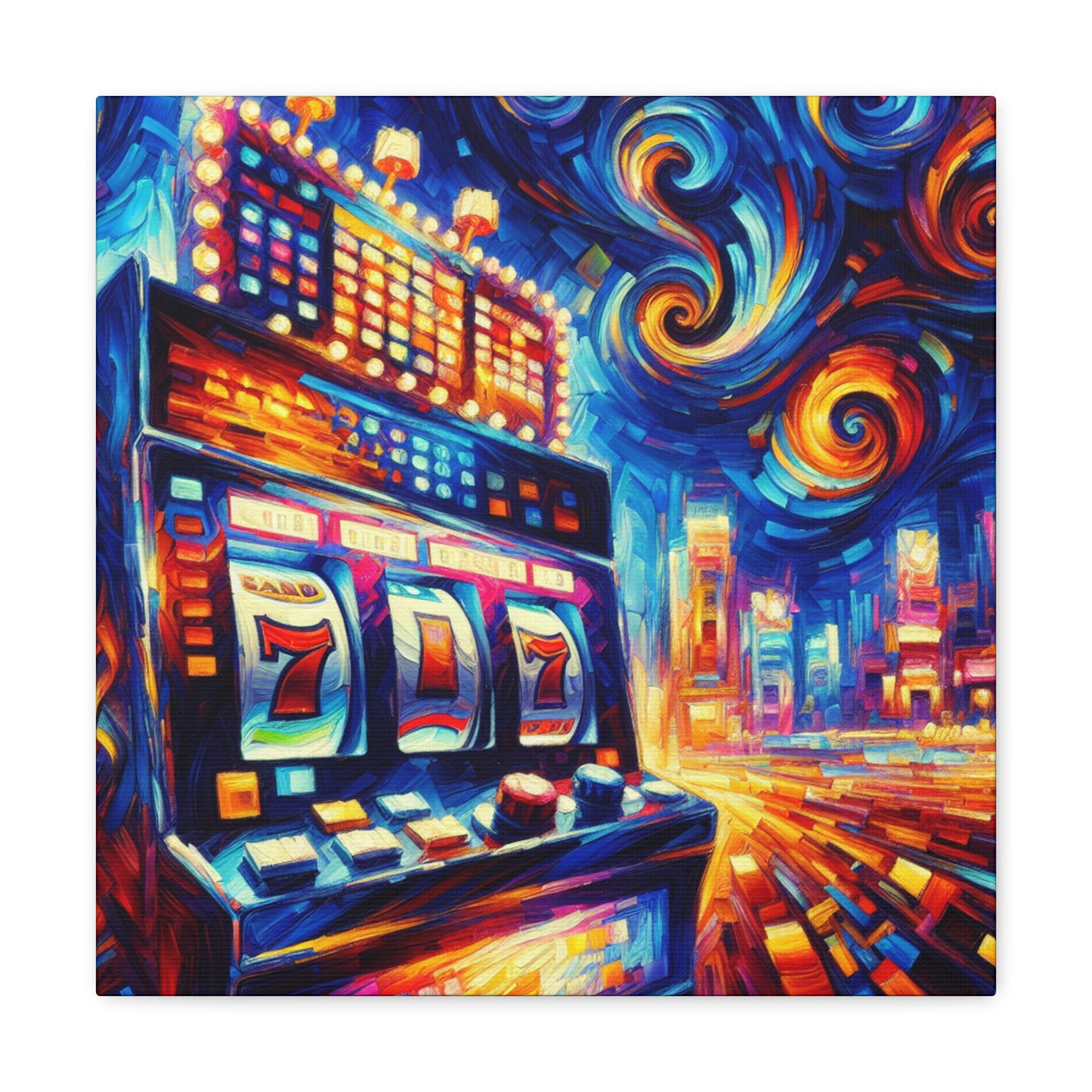 "Gambling Flux" - Canvas