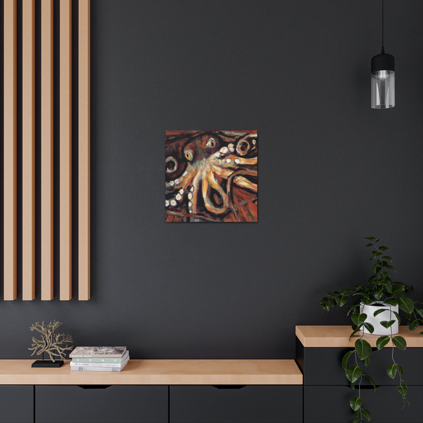 Octopus Impressionism Dream - Canvas