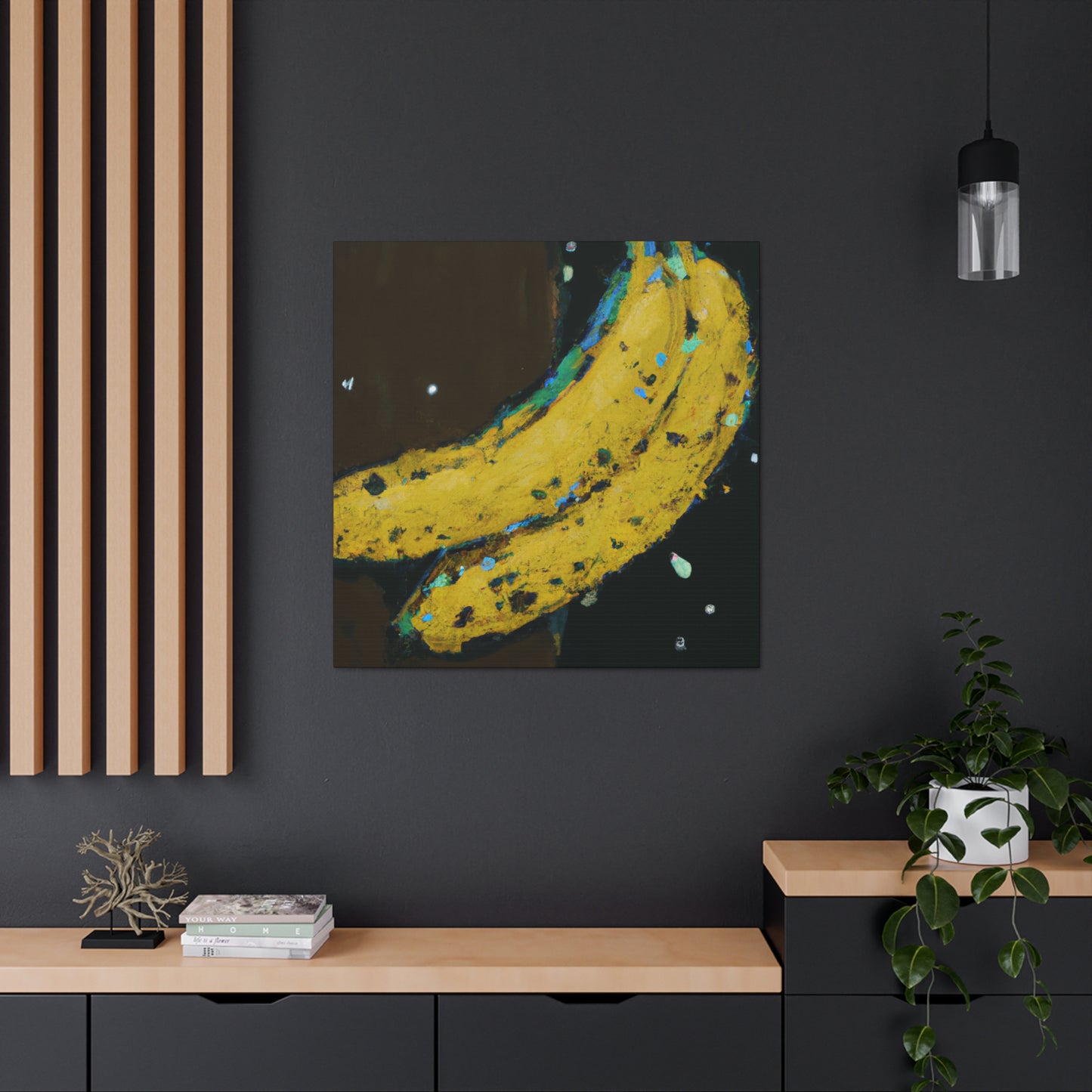 "Bananna Fauvism Splendor" - Canvas