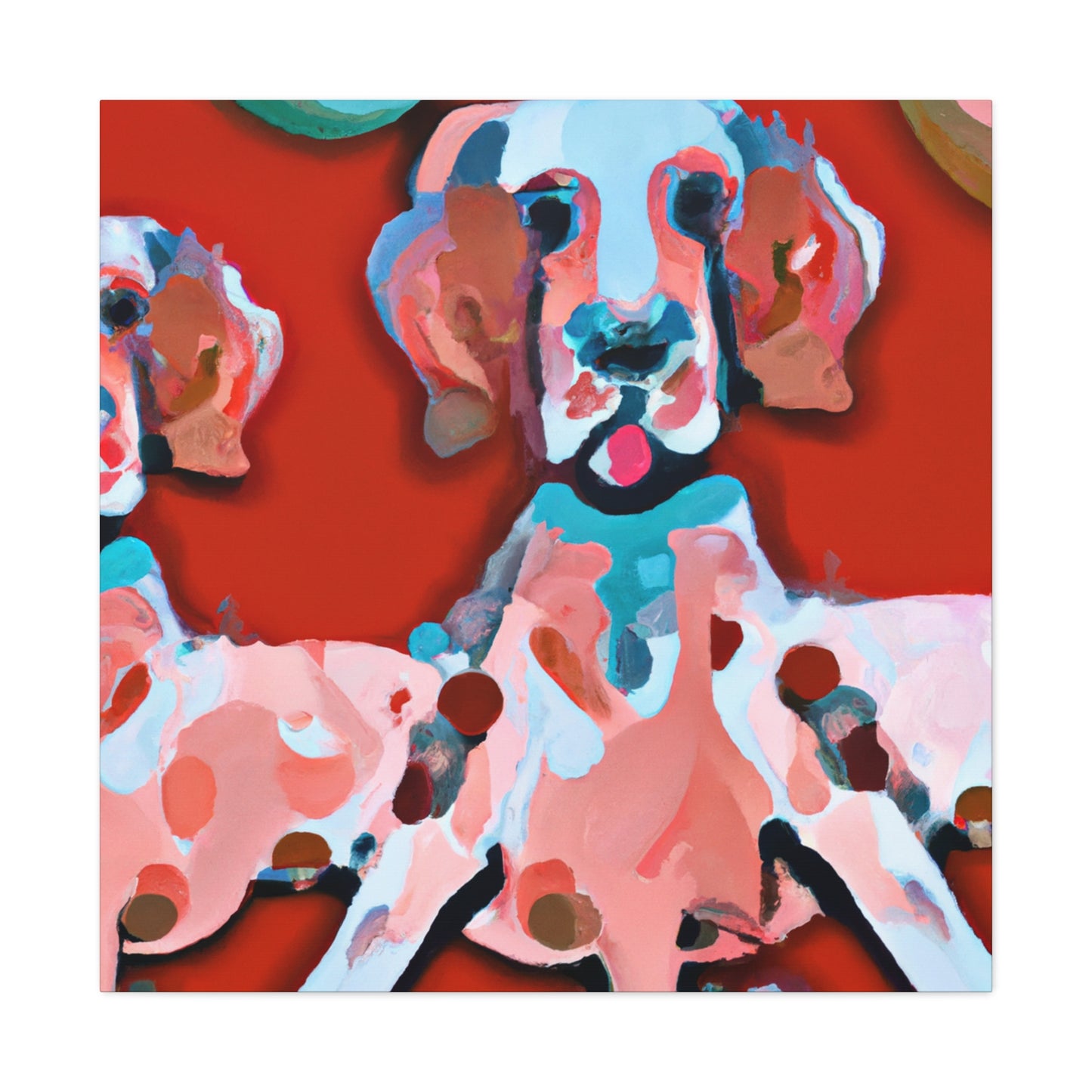 "Irish Setter Symphonies" - Canvas