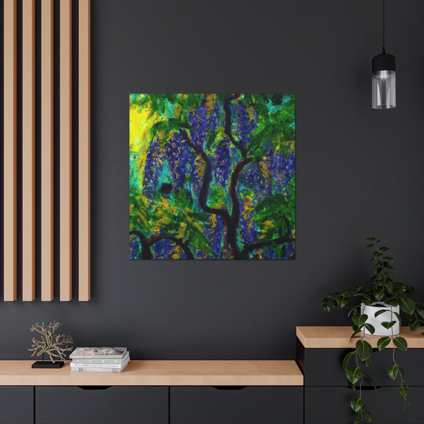 Wisteria Garden Dreaming - Canvas