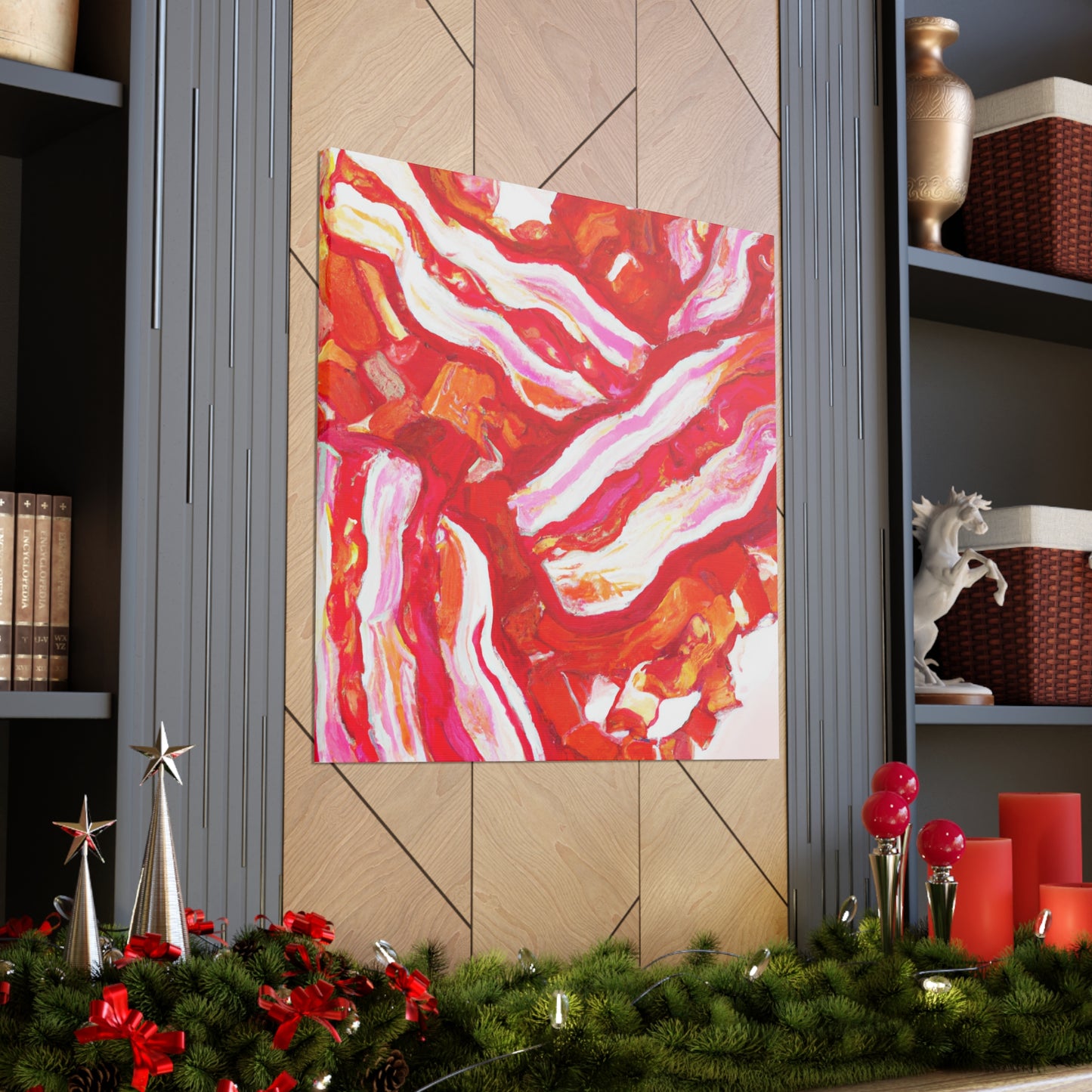 Bacon in Baroque Style - Canvas