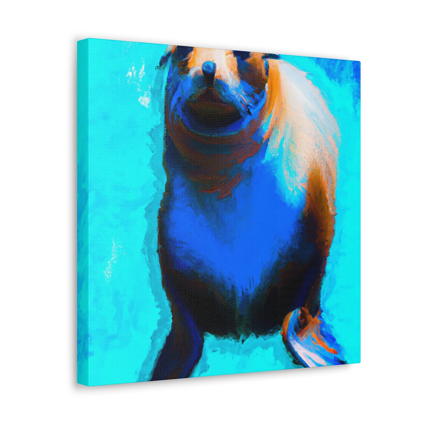 "Sea Lion By Sea." - Canvas