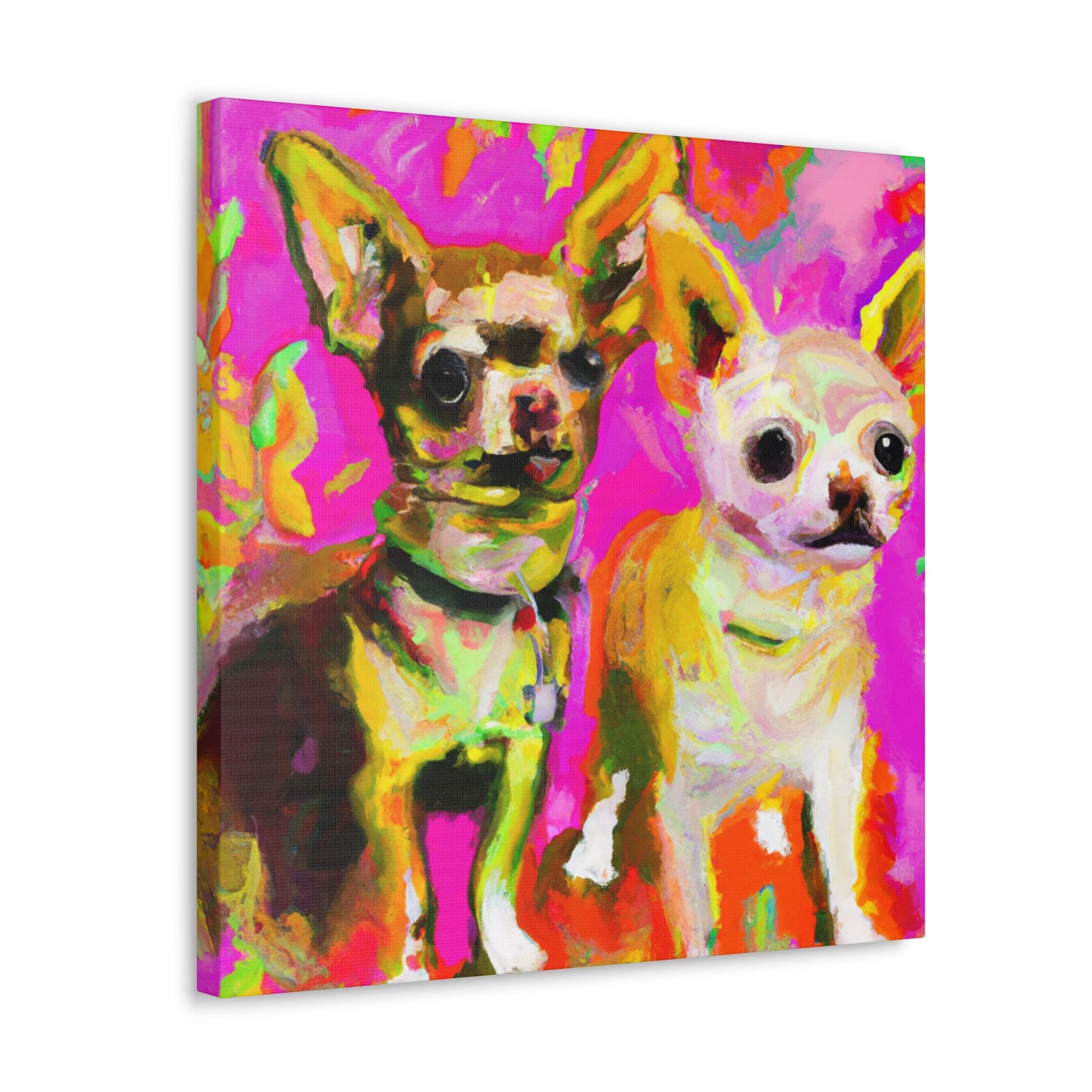 Chihuahua Impressionism - Canvas