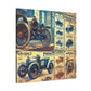 "Ingenious Wheels Unveiled" - Canvas