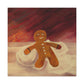 Gingerbread Man Dreamscape - Canvas